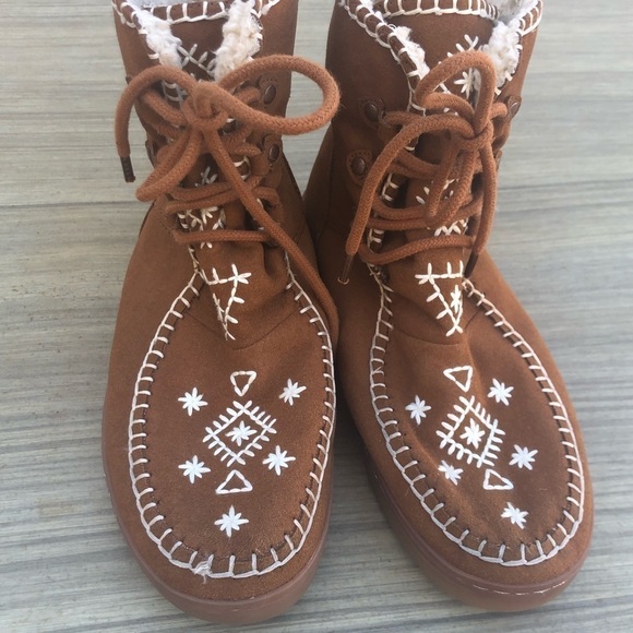 Zara Kids fleece lined boots Size 36 - Picture 3 of 10